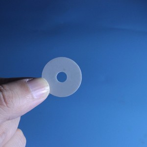 Aluminum nitride ceramic wafer