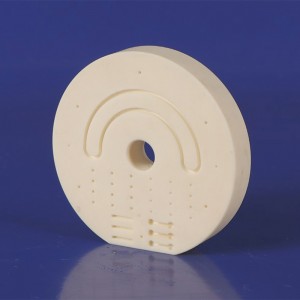 Alumina ceramic blood valve